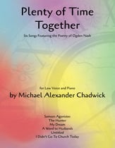 Plenty of Time Together - Low Voice Vocal Solo & Collections sheet music cover